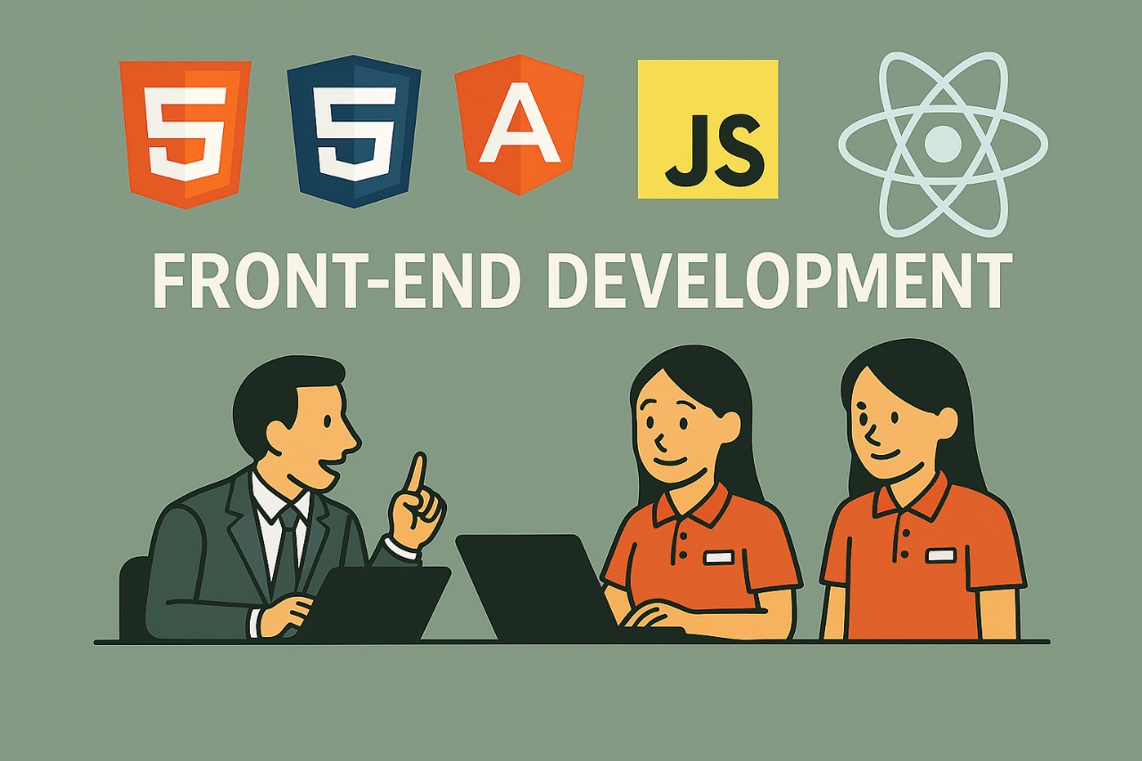 Front End Development using React & Javascript + AI